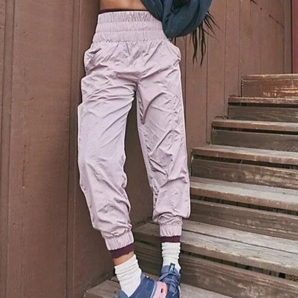 Free People Movement OB1227822 Women's Sz S Mauve/Purple The Way Home Joggers - Picture 14 of 15